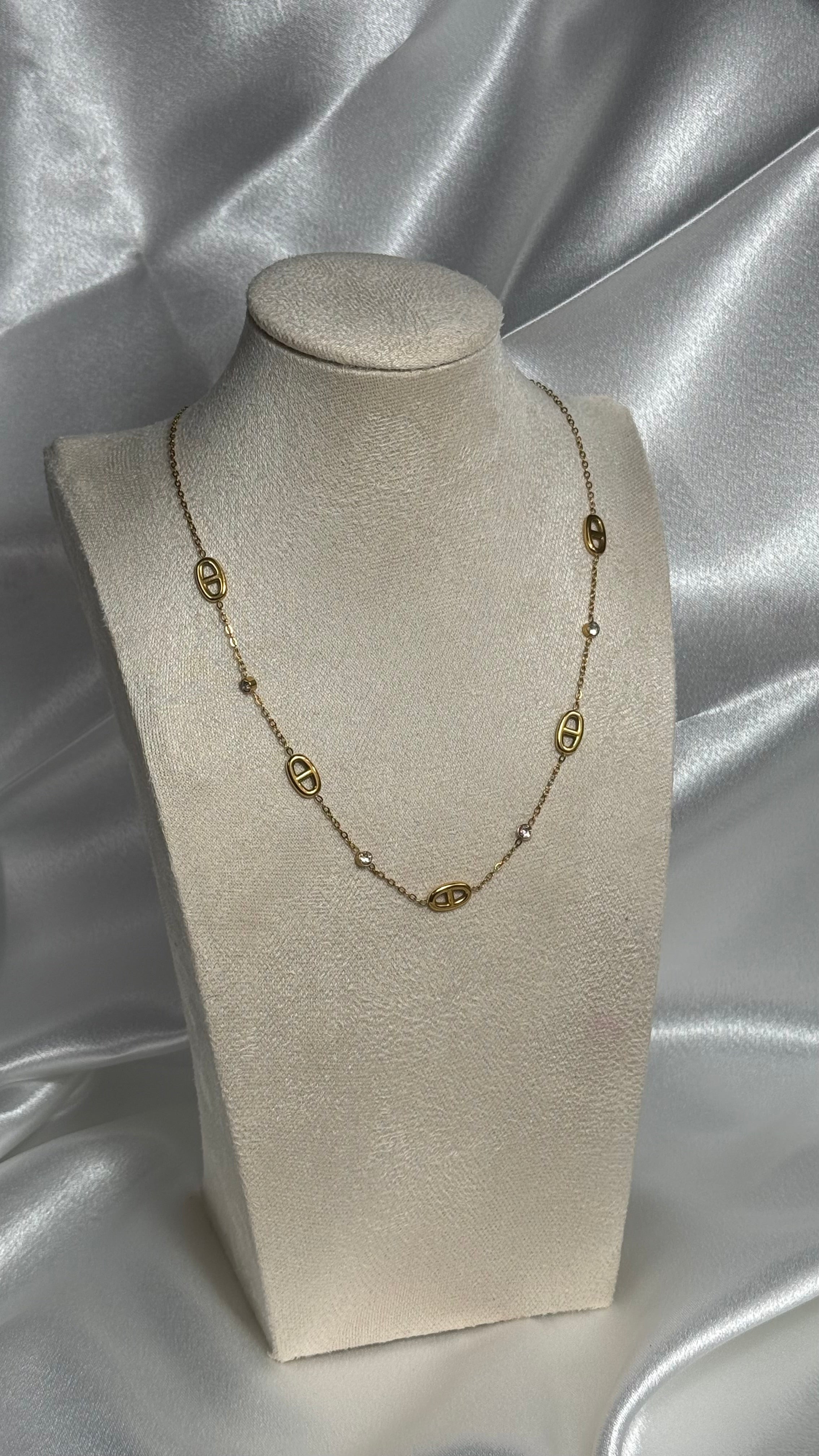 Collier Maille Marine