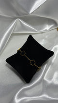 Bracelet Trèfle Noir