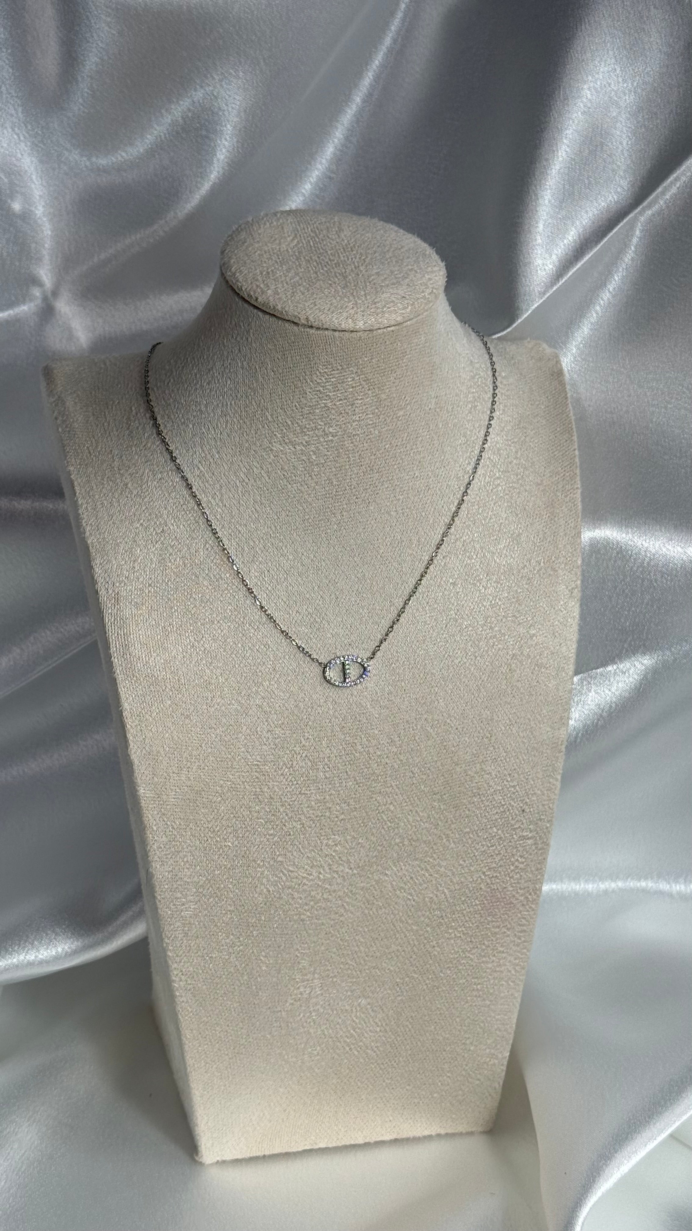Collier Maille Strass
