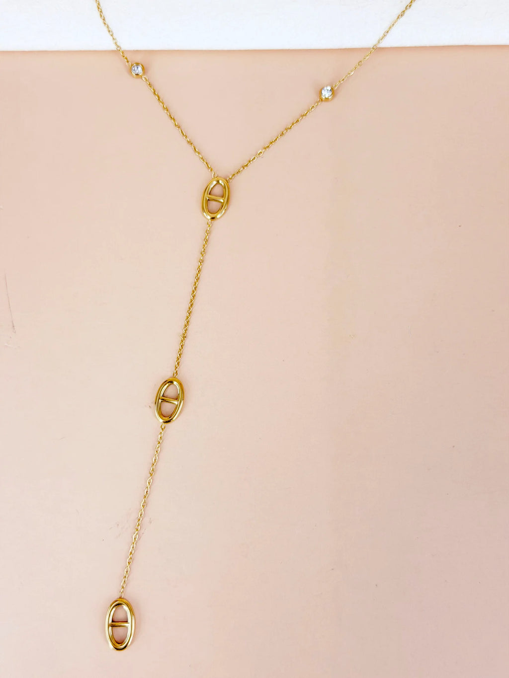 SAUTOIR MAILLE MARINE