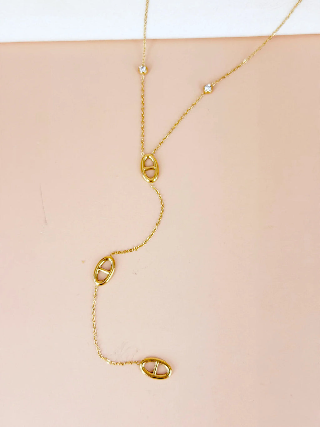 SAUTOIR MAILLE MARINE